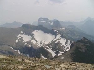 View from Swiftcurrent Pass  